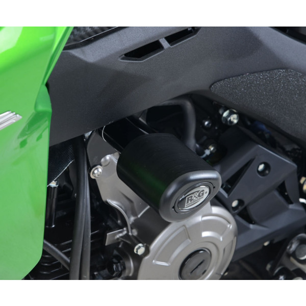 R&G Crash Protectors - Aero Style for the Kawasaki Z125 '16 only